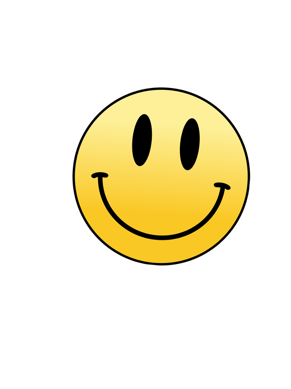 Image of a happy face representing enjoyment